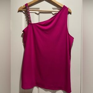 INC International Concepts Top with Rhinestones